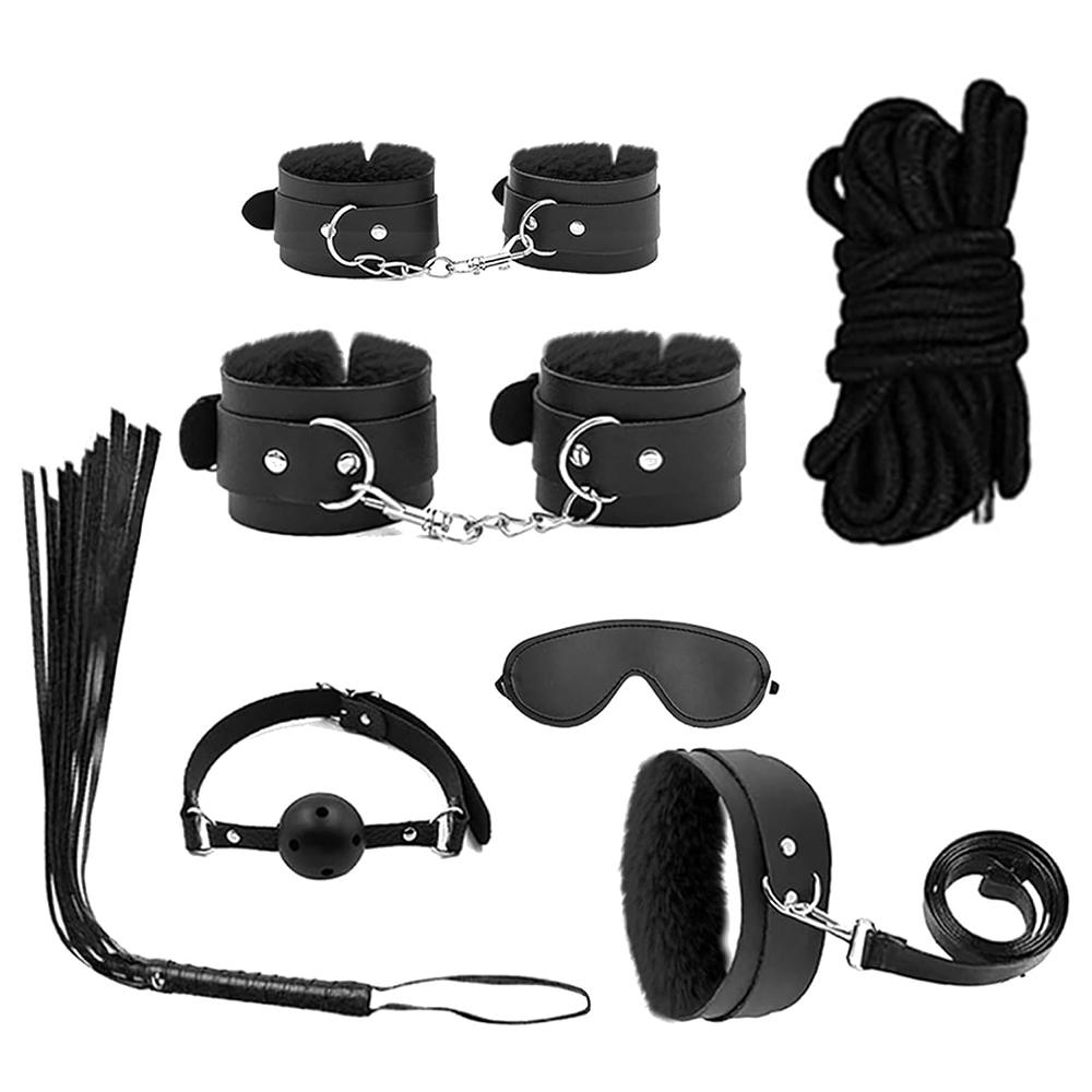 Leather Tooling Kit - 大人のおもちゃSMセットセックス手錠奴隷ツールセクシーな手首から足首のカフス開脚ハンドトイボンデージカップルセックスゲームセックストイ