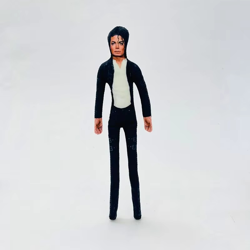 Art Craft Christmas - カスタマイズ可能なジョイント付きぬいぐるみフィギュア、かわいいソフトトイ、ホームデスクデコレーション、大人向けのコレクタブルギフト