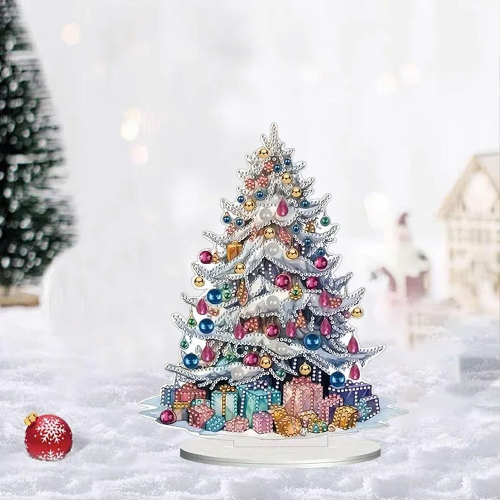 Art Craft Christmas Tree - クリスマスツリーデスクトップ装飾クリスマス卓上オーナメントアート工芸品ギフトグッズ人工クリスマスツリー農家ホテル用