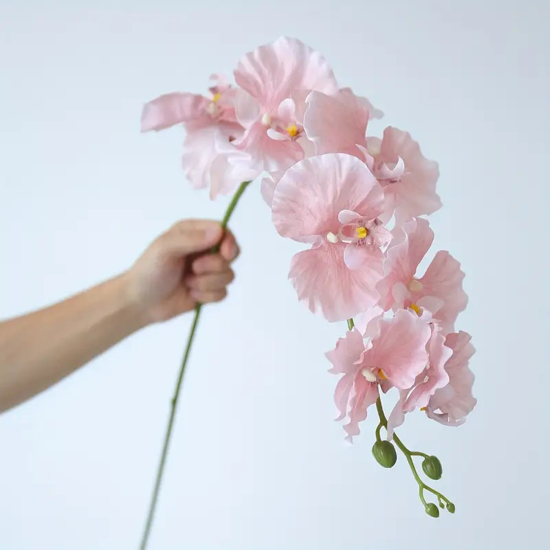 Art Craft Butterfly - ロングブランチ蝶蘭造花ホームカーテンウォール結婚式の装飾クリスマスDIYリースバレンタインデーギフト