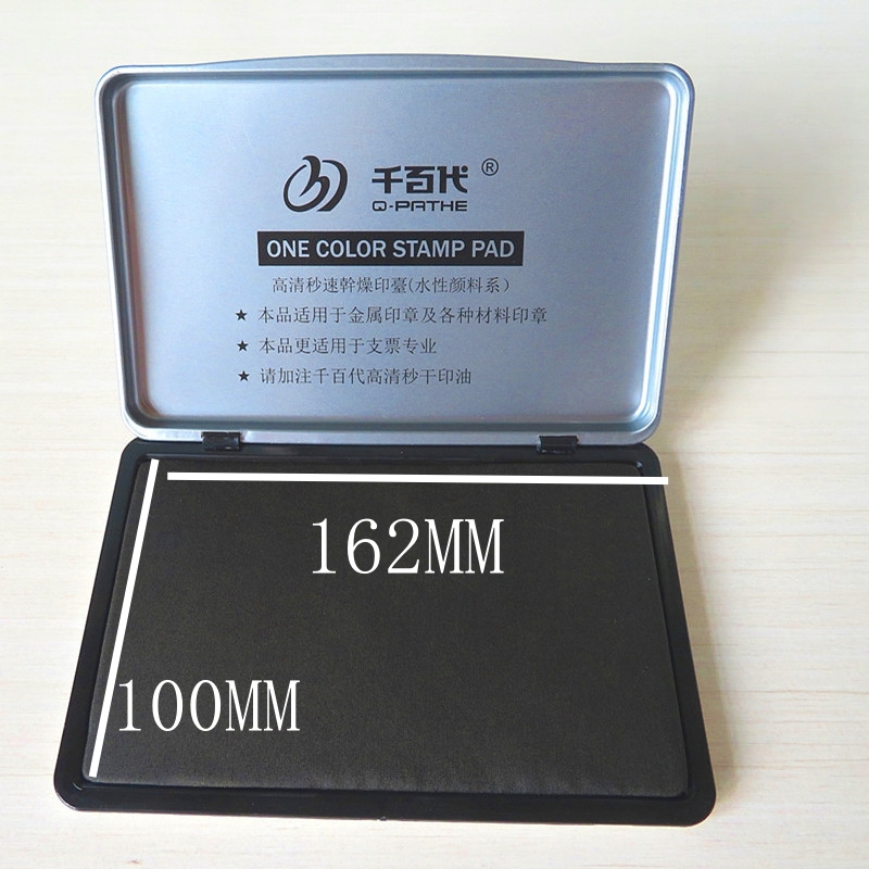 Stamping Ink Pad - 大型スタンプ台インクパッド色スタンプ DIY 工芸品スクラップブッキングインクパッドゴム木製スタンプ紙スタンプ紙装飾