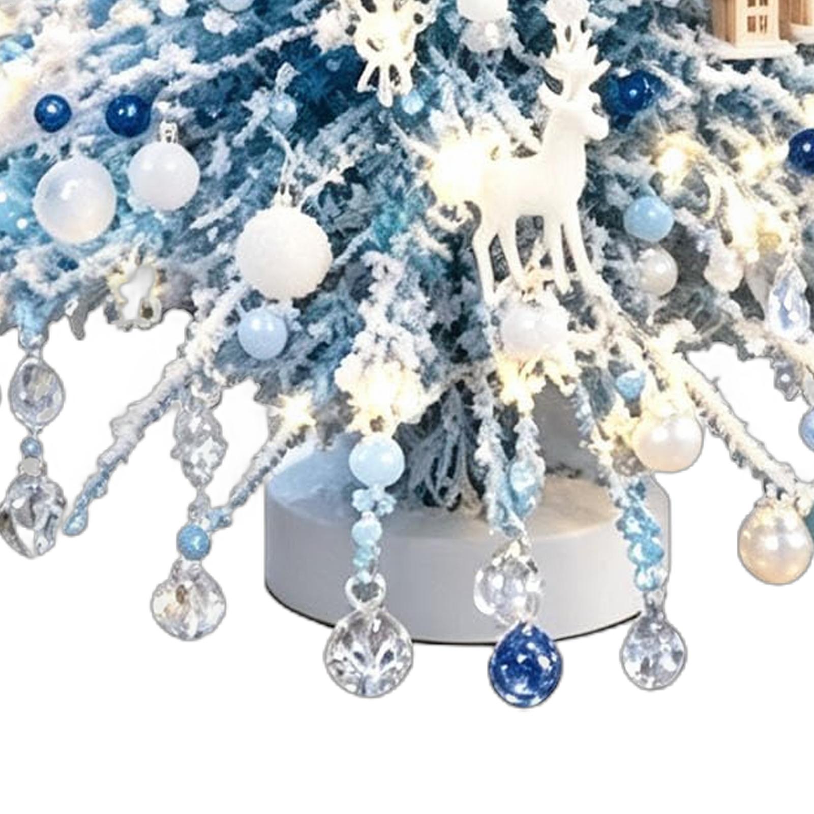 Art Craft Christmas Tree - ビーズ付きクリスマスツリーキット フェアリークラフト インストラクション付き クリスマスツリービーズジュエリーアート プロの愛好家向け ホーム