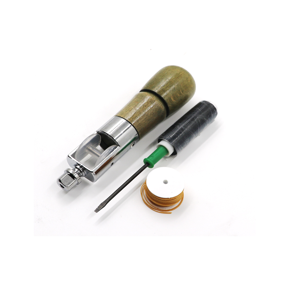 Leather Tooling Kit - 靴の製造用の手縫い糸のキット,ミシン針のセット