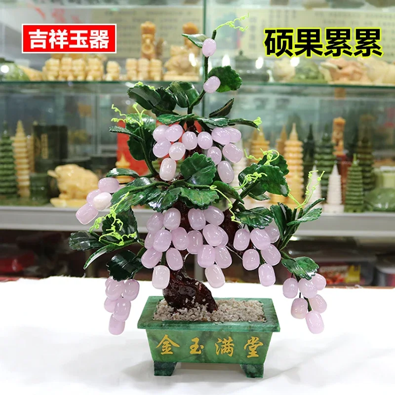 2つの木で作られた石の装飾,家庭用アクセサリー,リビングルー - Art Craft Christmas Tree のレビューと価格