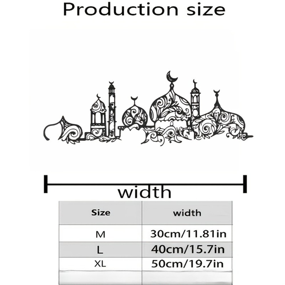 CIFBUY 鉄製ウォールアート イスラムモスク 花柄 メタ - Art & Craft Paper Origami のレビューと価格
