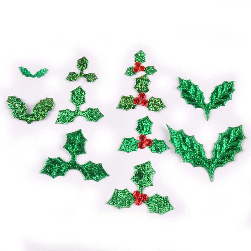 クリスマスツリーの葉のステッカーパッチ、DIYスクラップブッ - Art Craft Christmas Tree のレビューと価格