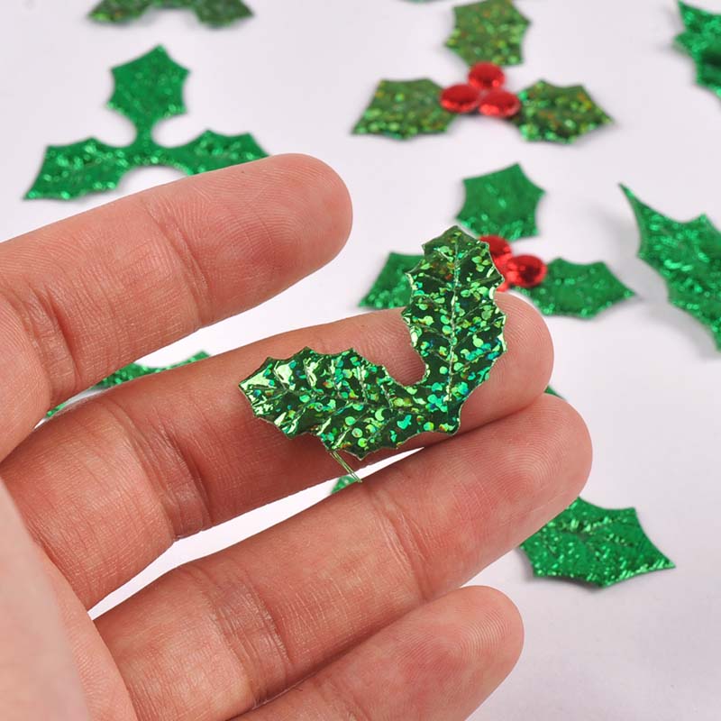 クリスマスツリーの葉のステッカーパッチ、DIYスクラップブッ - Art Craft Christmas Tree のレビューと価格
