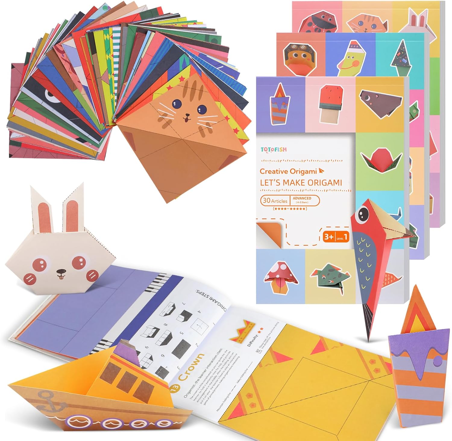 折り紙キット 96/30 プロジェクト折り紙ペーパークラフト - Art And Craft Recycle のレビューと価格