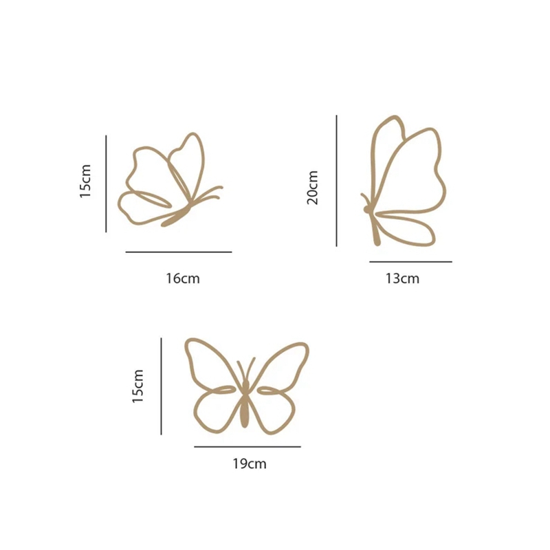 ワンス・アポン・ア・タイム ウォールサイン 木製蝶々 キッズ - Art Craft Butterfly のレビューと価格