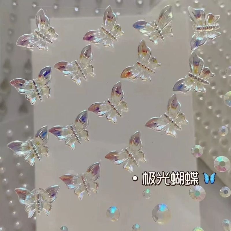 韓国インスタイルマーメイドローズ 3D 蝶電話ケース装飾ライ - Art Craft Butterfly のレビューと価格