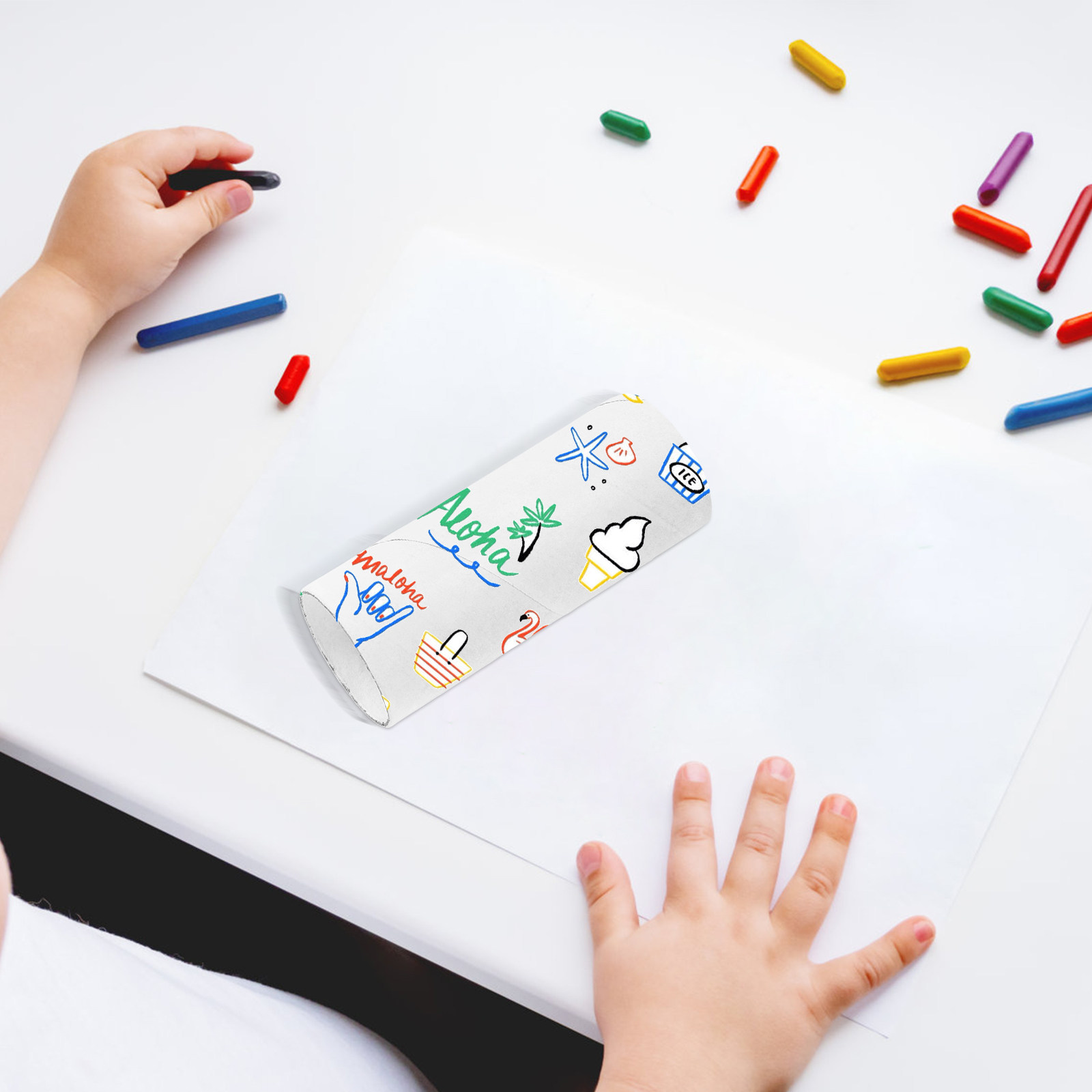15個入り、丈夫でリサイクル可能なクラフト紙ロール。絵を描い - Art And Craft Recycle のレビューと価格