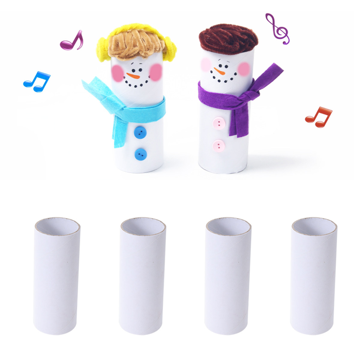 15個入り、丈夫でリサイクル可能なクラフト紙ロール。絵を描い - Art And Craft Recycle のレビューと価格