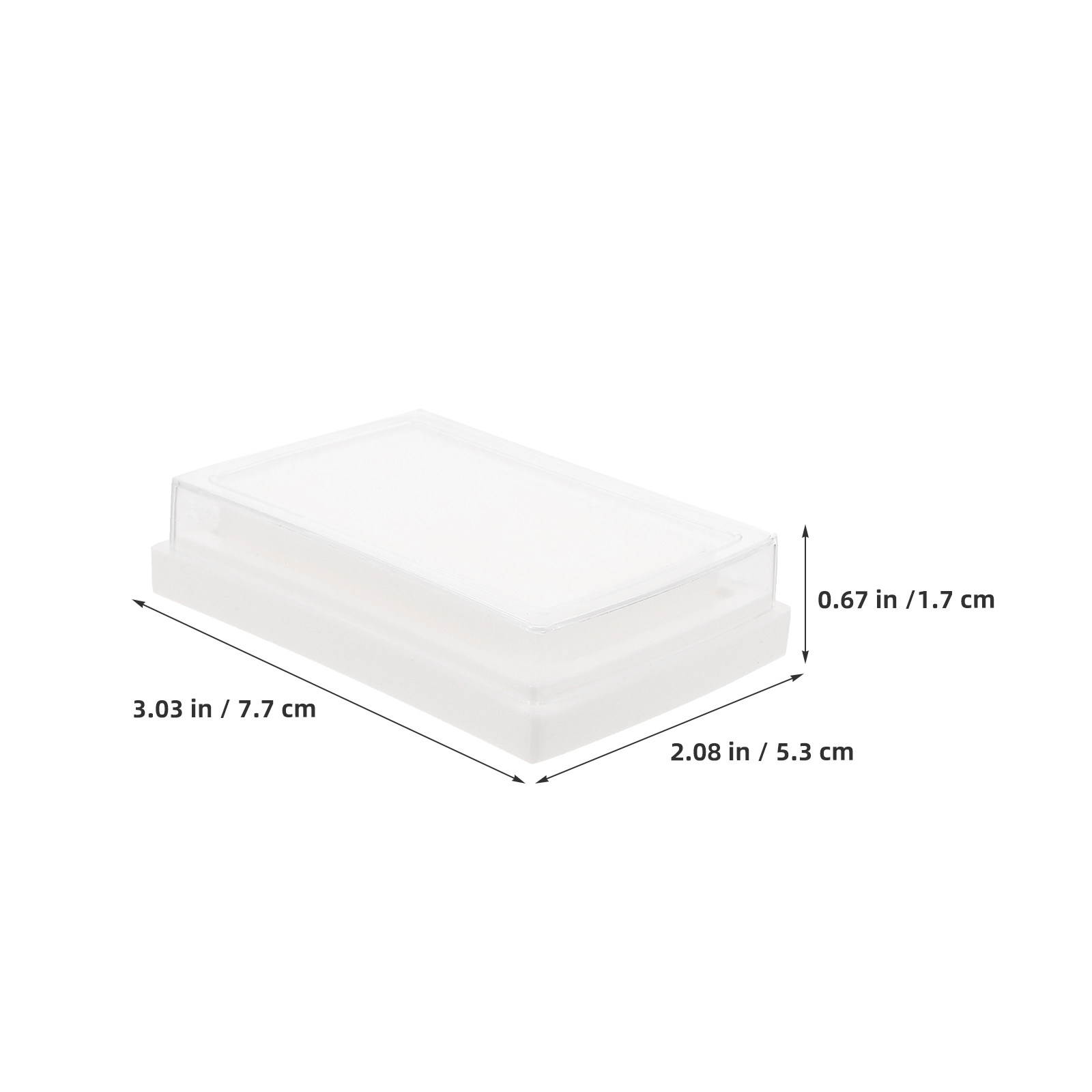 20個入り、無地のスタンプインクパッド。高密度スポンジ製で、 - Stamping Ink Pad のレビューと価格