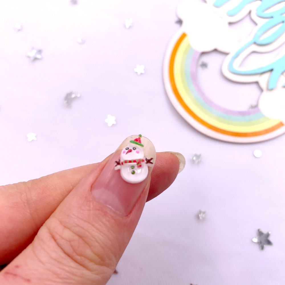 ミニレジンフラットバックラインストーンフィガーズ、カラフルな - Art Craft Christmas Tree のレビューと価格