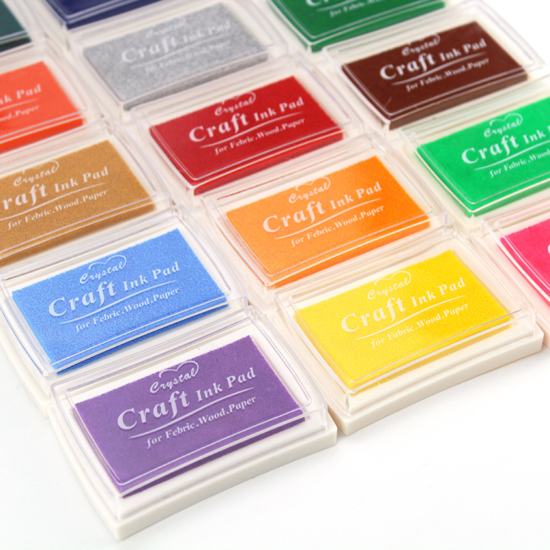 手作りのインクパッド,16色で利用可能,ワックス,木,紙,ス - Stamping Ink Pad のレビューと価格