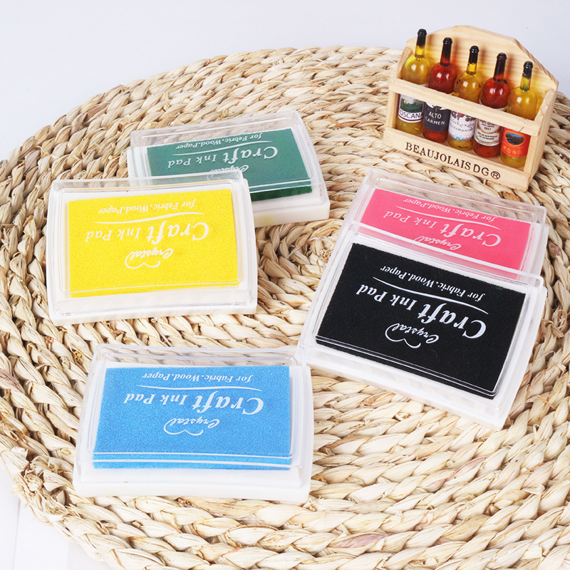 手作りのインクパッド,16色で利用可能,ワックス,木,紙,ス - Stamping Ink Pad のレビューと価格