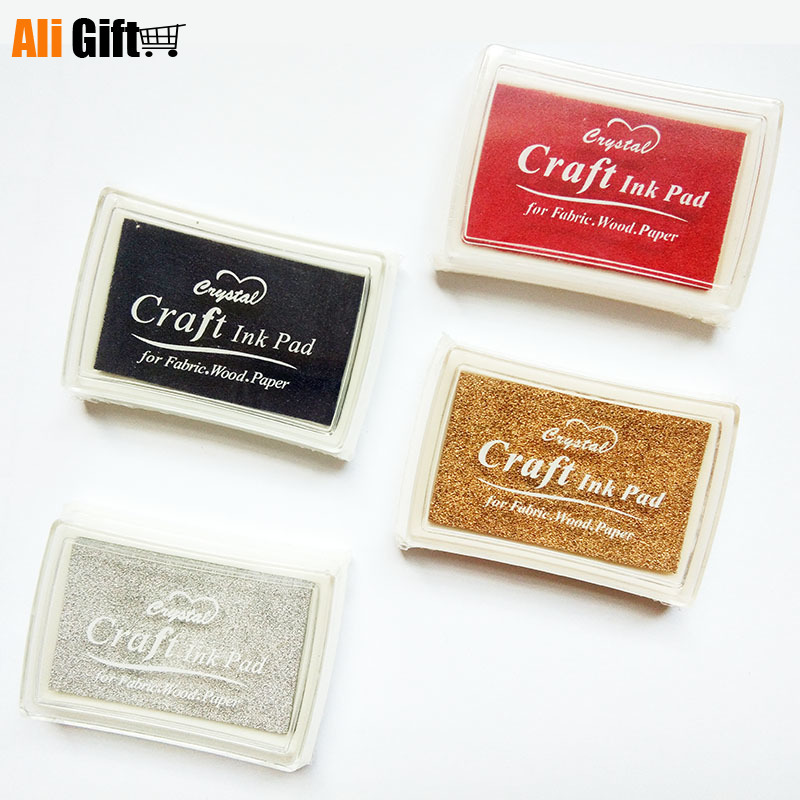 1 インクパッド色 DIY クラフト印肉手作り油性ゴムスタン - Stamping Ink Pad のレビューと価格