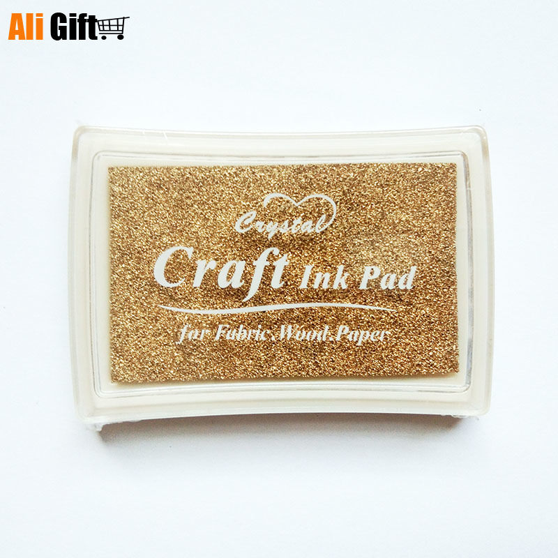 1 インクパッド色 DIY クラフト印肉手作り油性ゴムスタン - Stamping Ink Pad のレビューと価格