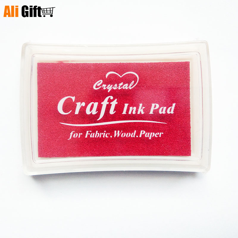 1 インクパッド色 DIY クラフト印肉手作り油性ゴムスタン - Stamping Ink Pad のレビューと価格