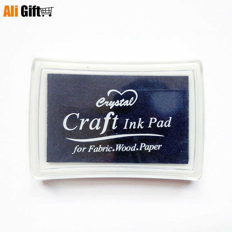 1 インクパッド色 DIY クラフト印肉手作り油性ゴムスタン - Stamping Ink Pad のレビューと価格