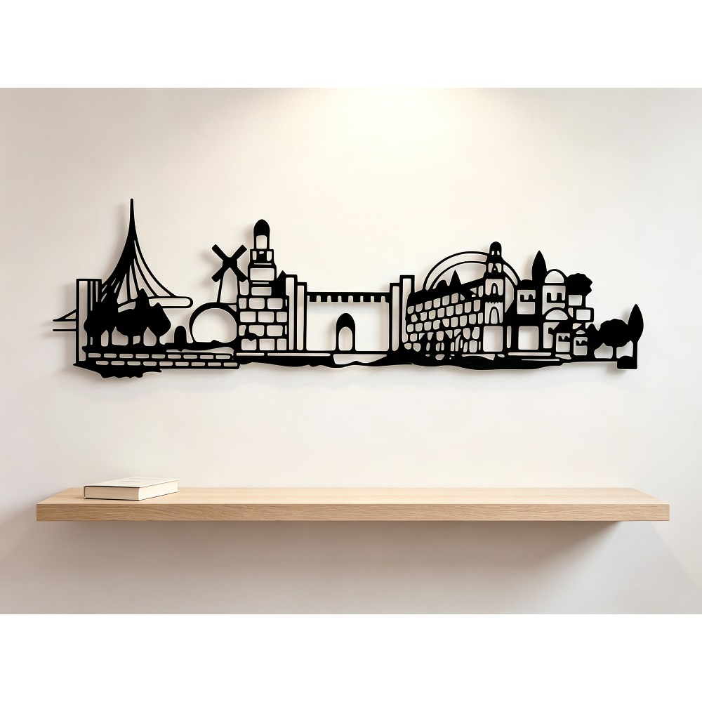 CIFBUY メタルウォールアート エルサレムスカイライン装 - Art & Craft Paper Origami のレビューと価格