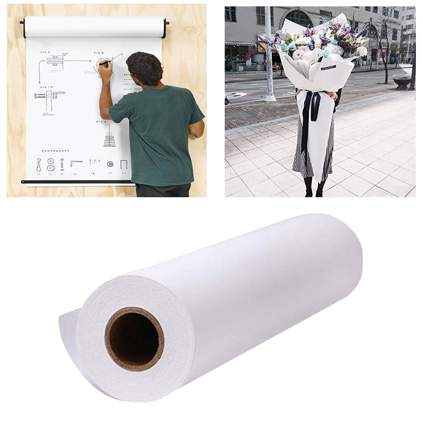 ホワイトクラフトアートとクラフト紙のロール、着色と描画イーゼ - Art And Craft Recycle のレビューと価格