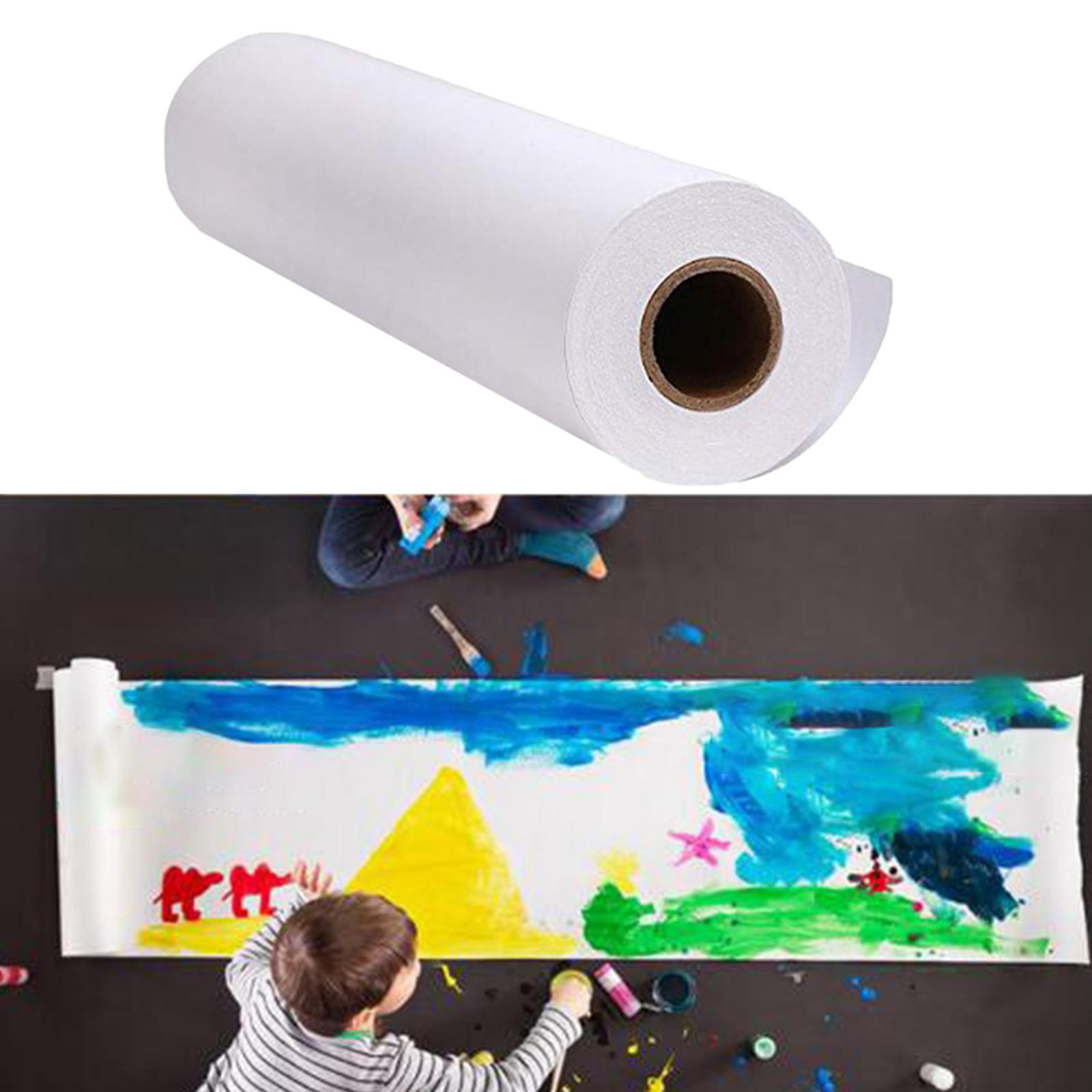 ホワイトクラフトアートとクラフト紙のロール、着色と描画イーゼ - Art And Craft Recycle のレビューと価格