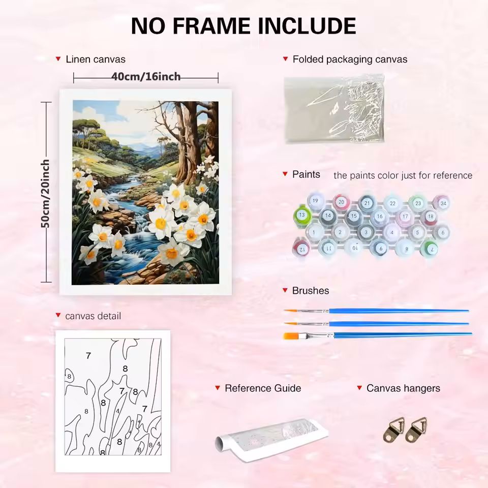 大人向けの冬の絵画塗り絵キット。DIYで楽しめる風景画のキャ - Art Craft Ideas For Adults のレビューと価格