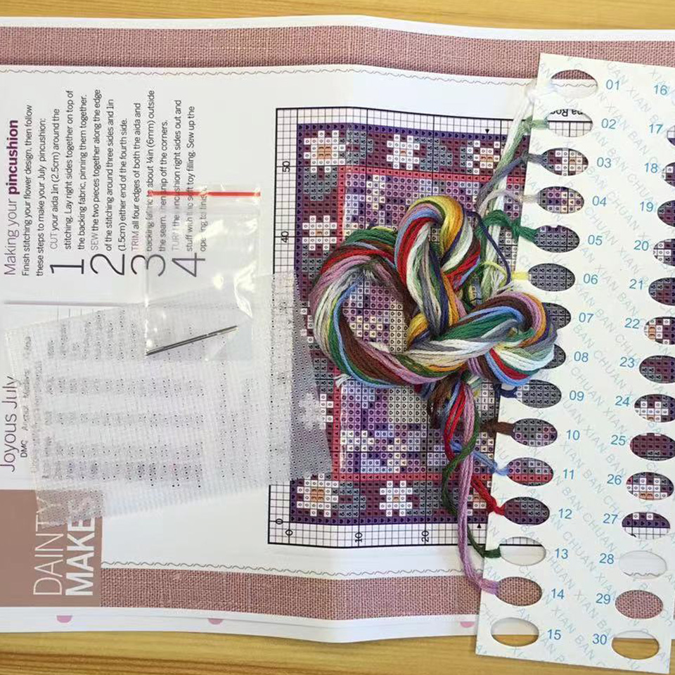 ZC184 クロスステッチキット、刺繍セット、手芸セット、糸 - Art Craft Activity のレビューと価格