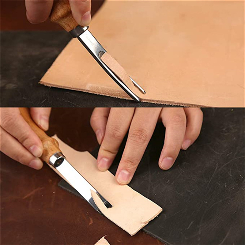 実用的な革細工エッジベベラー、スカイビングベベリングナイフ、 - Leather Tooling Kit のレビューと価格