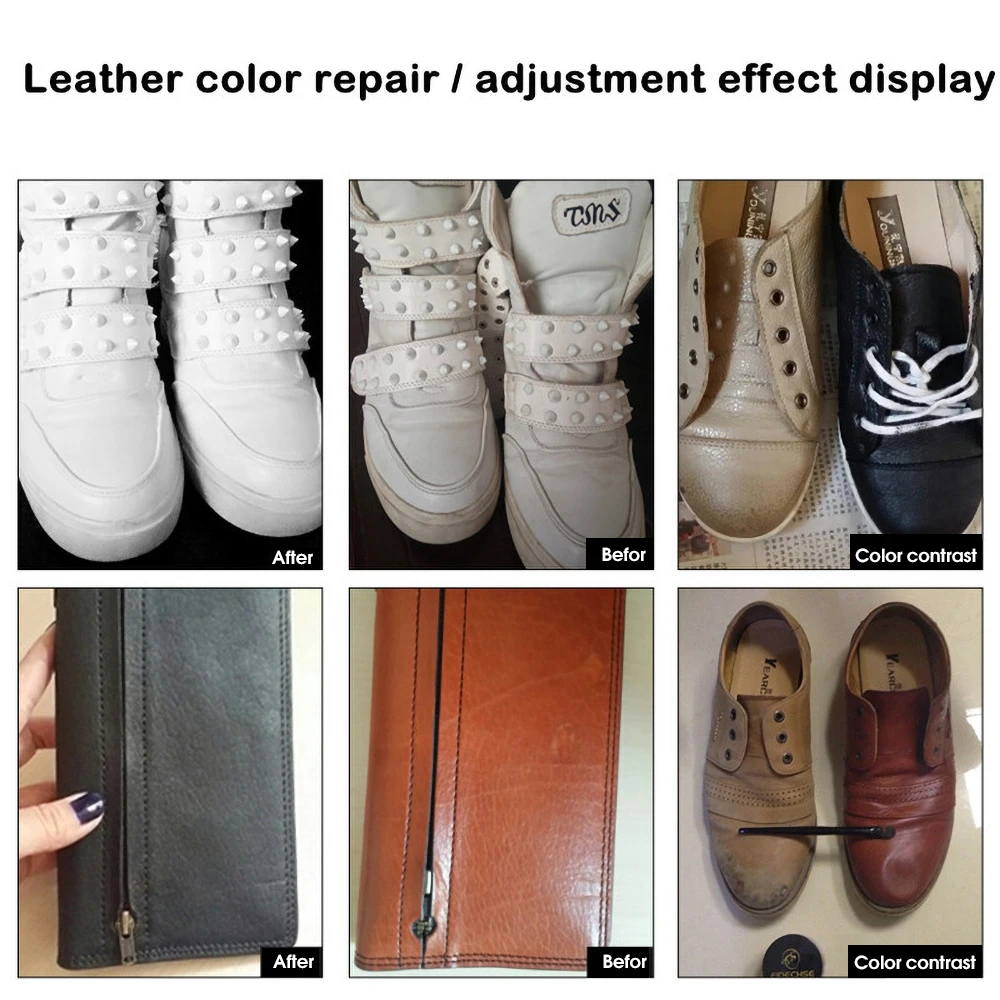 オートバイ革修理キット 車革塗料クリーナー 無加熱修理ツール - Leather Tooling Kit のレビューと価格