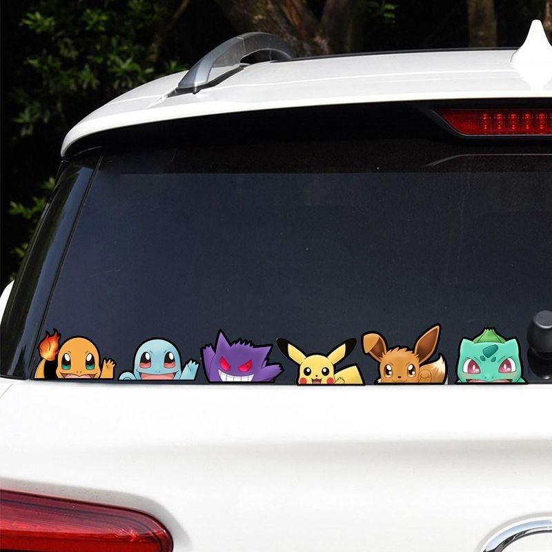 ポケモン自己粘着カーステッカー 防水 トレンド クラフト ユ - Art Craft Activity のレビューと価格