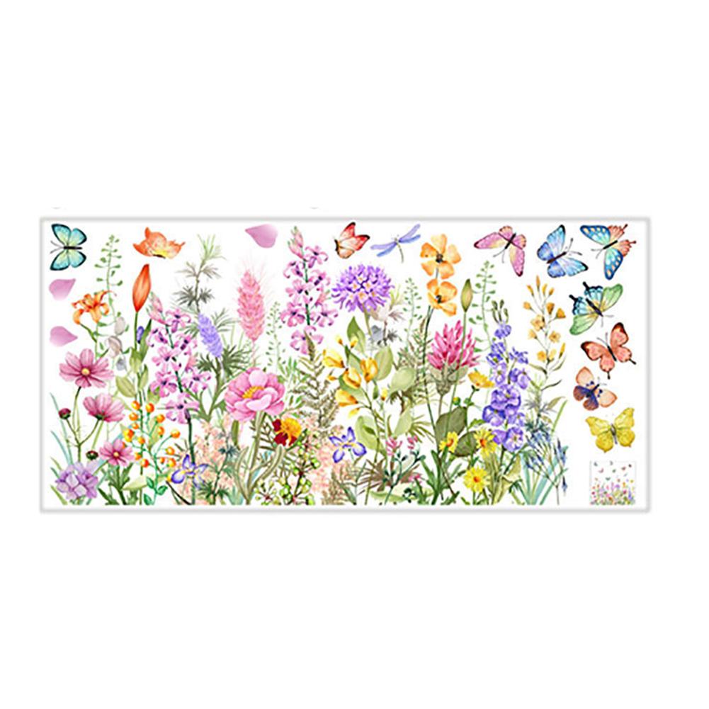 両面カラフルな花蝶ウォールステッカー静電窓ガラスステッカー可 - Art Craft Butterfly のレビューと価格