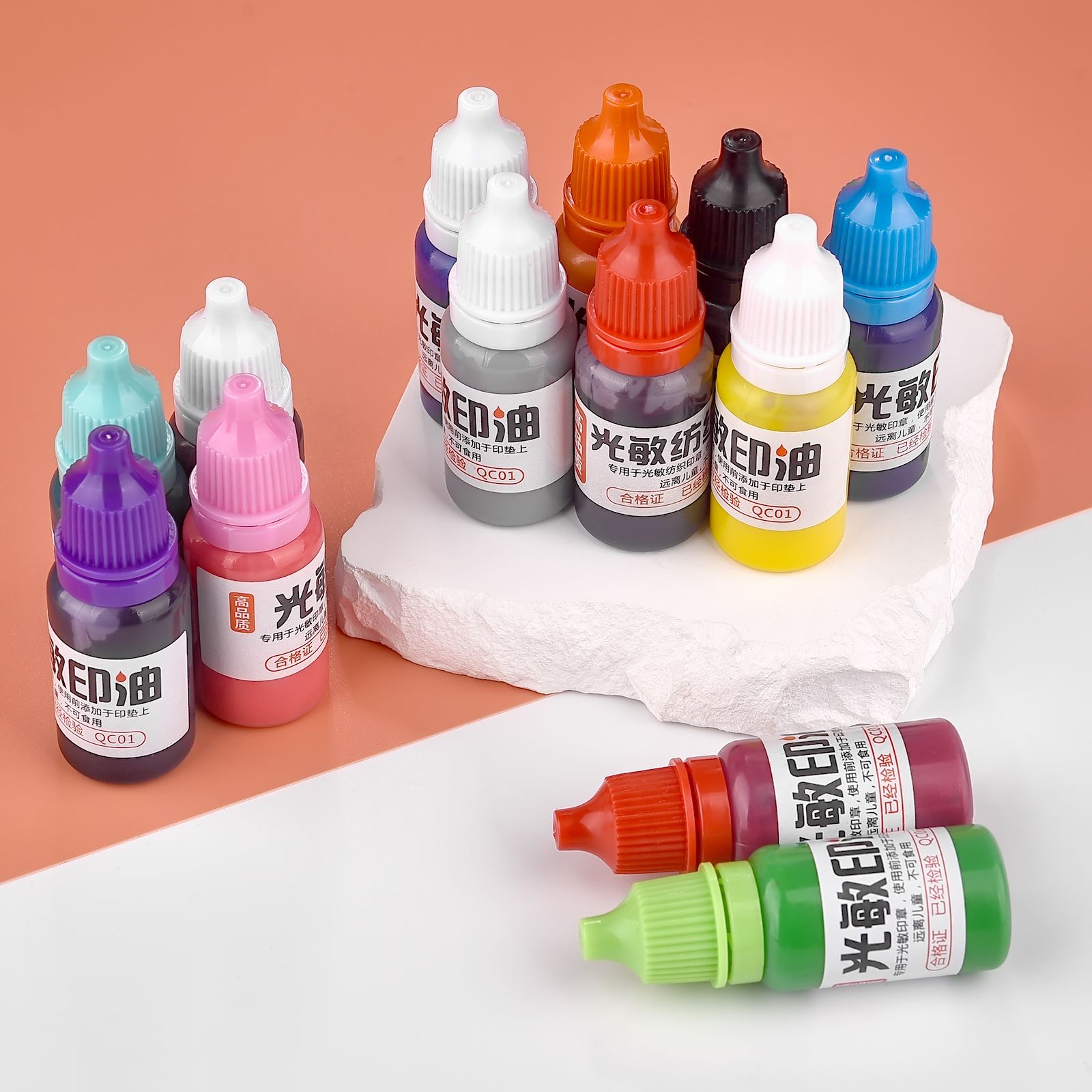 10 ミリリットル詰め替えインク 13 色ゴムスタンプオイル - Stamping Ink Pad のレビューと価格