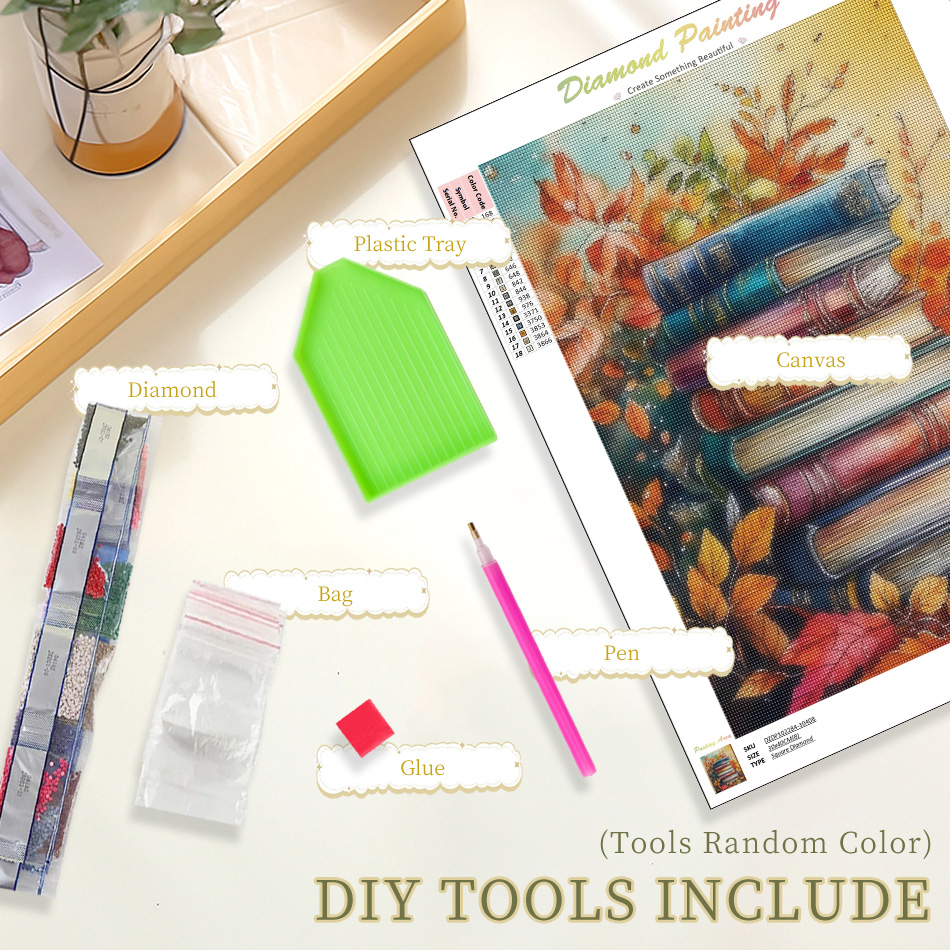 RUOPOTY 5Dダイヤモンドペインティング DIY キュ - Art Craft Ideas For Adults のレビューと価格