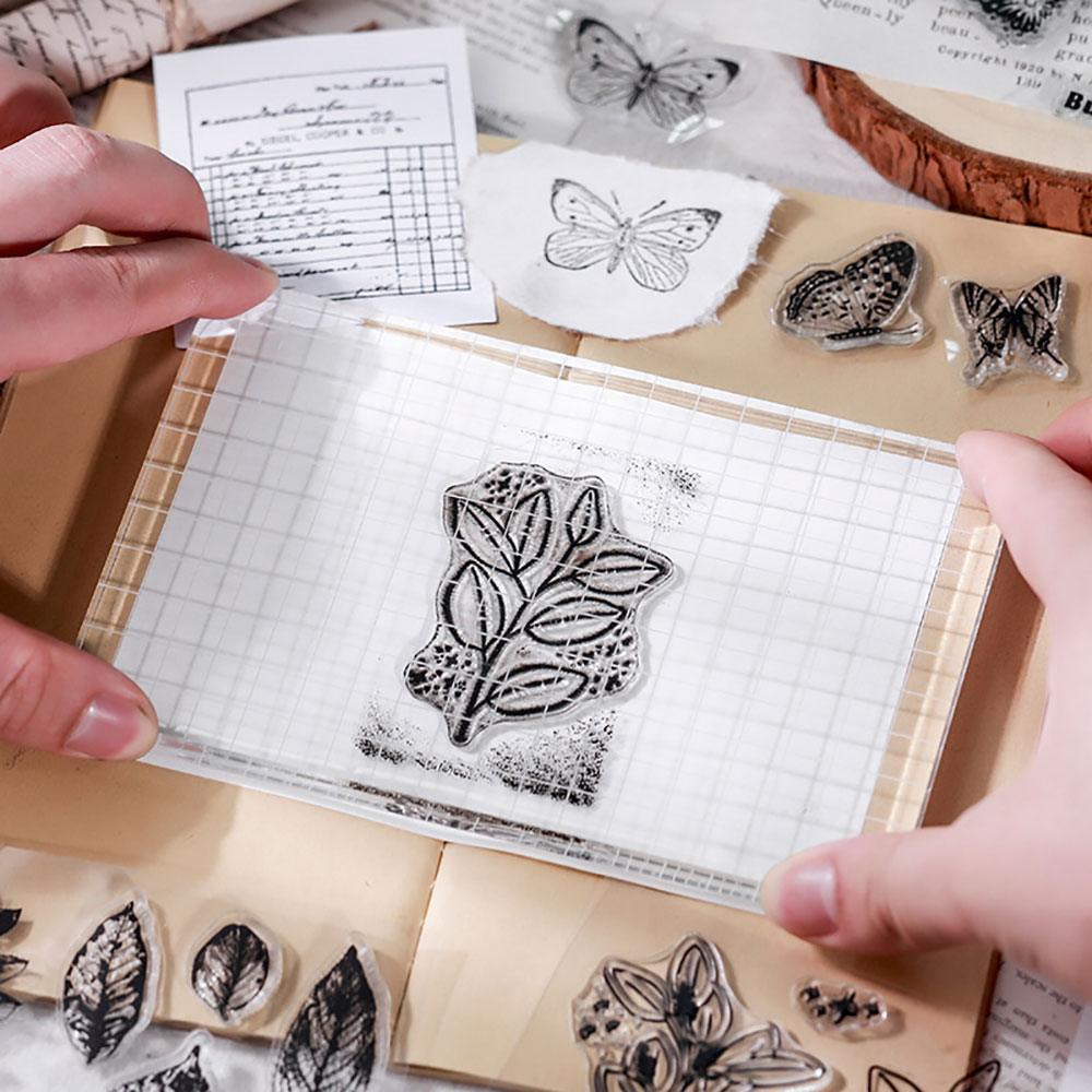 ヴィンテージの装飾用の透明なシリコンスタンプ,スクラップブッ - Stamping Ink Pad のレビューと価格
