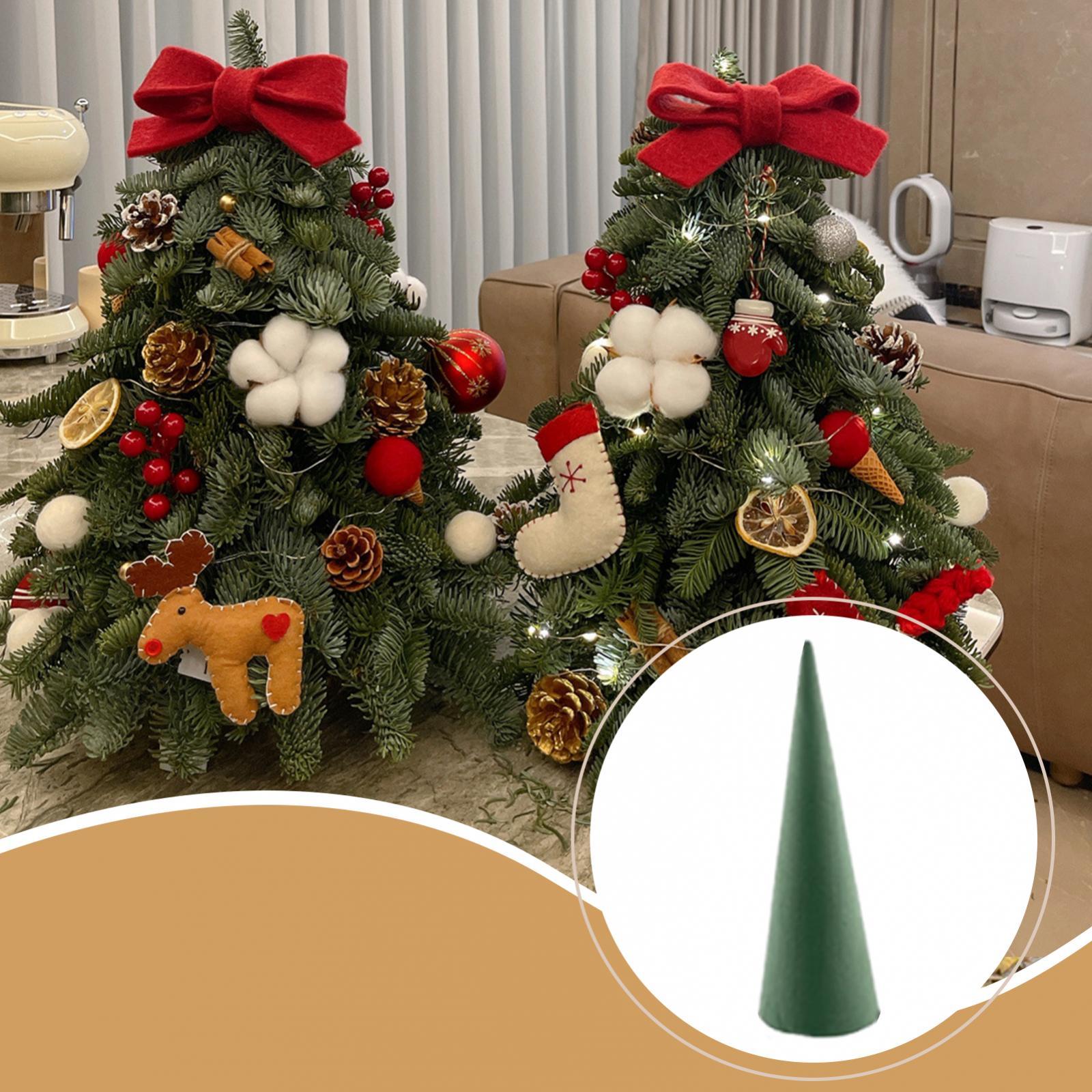 花柄のクリスマスツリーコーン 多用途 ポータブル ホリデーフ - Art Craft Christmas Tree のレビューと価格